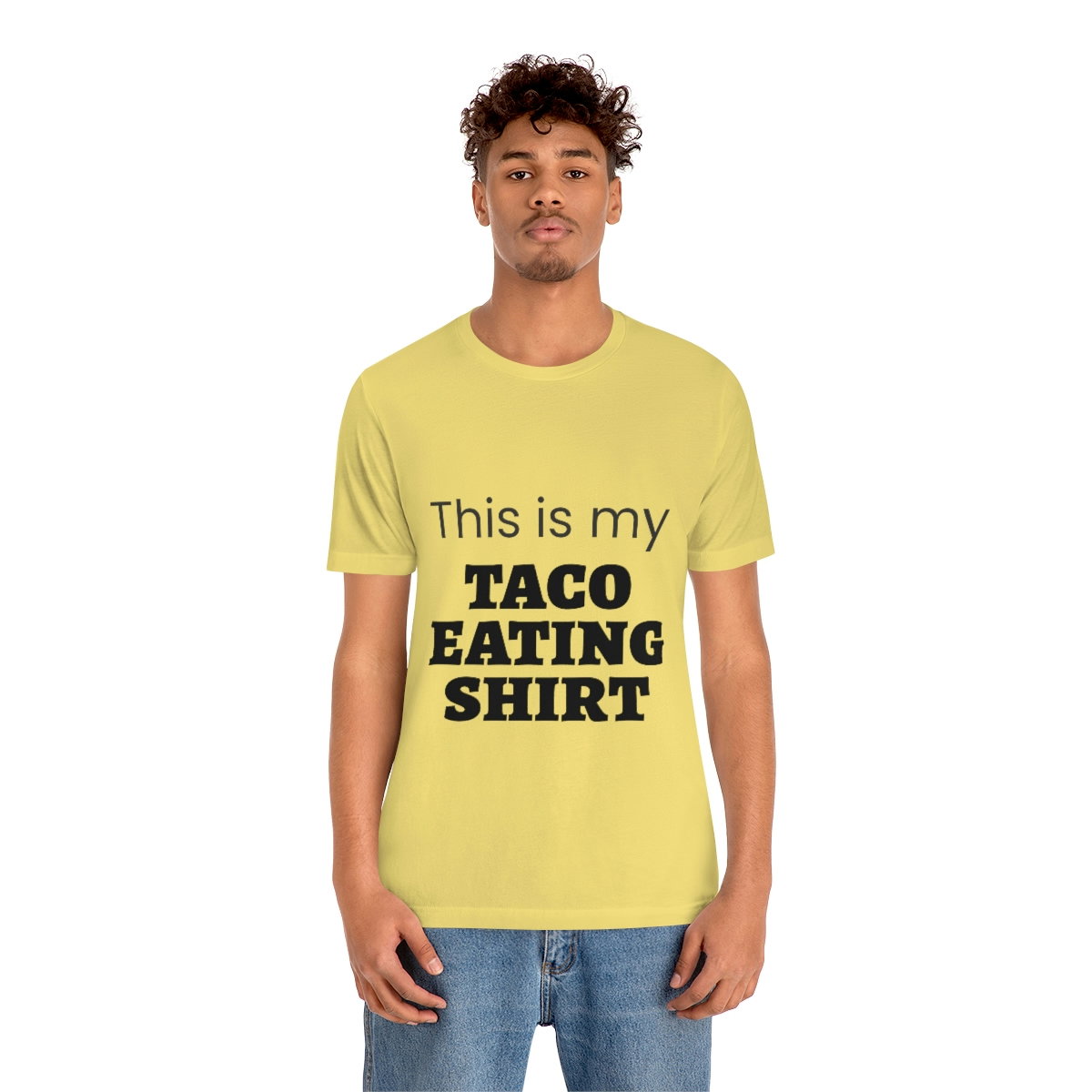 This Is My Taco Eating Shirt Short Sleeve Tee - Image 44