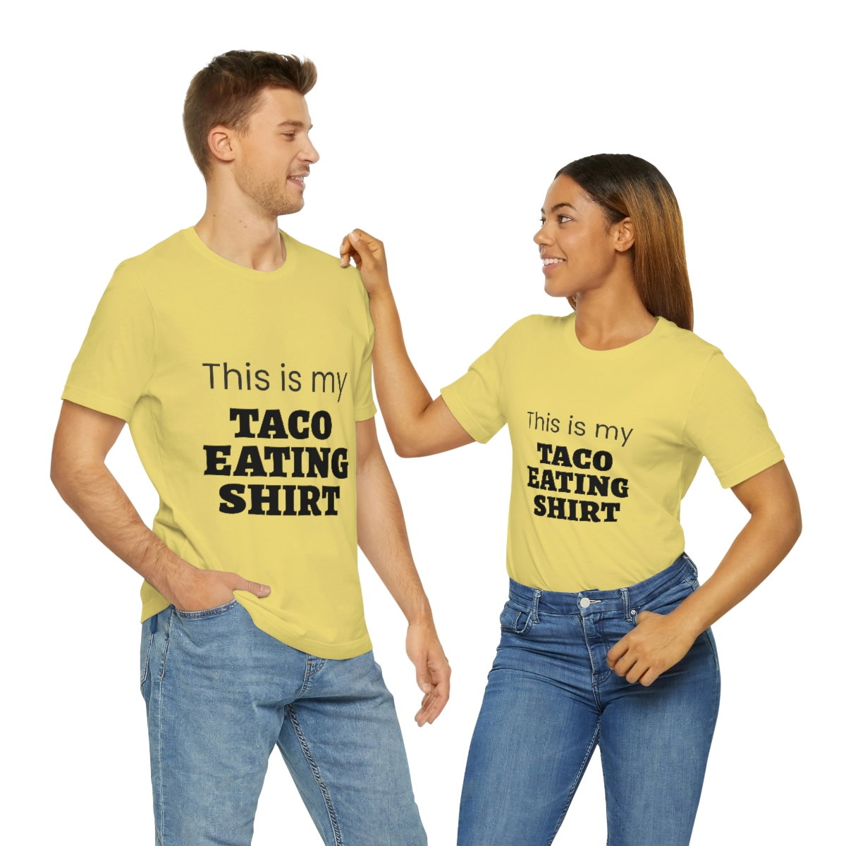 This Is My Taco Eating Shirt Short Sleeve Tee - Image 48