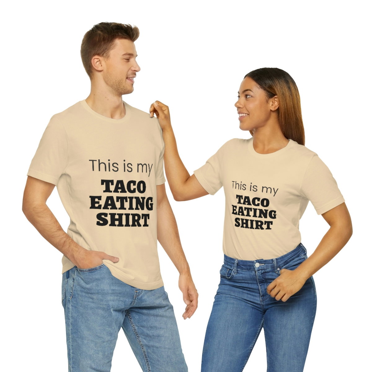 This Is My Taco Eating Shirt Short Sleeve Tee - Image 24