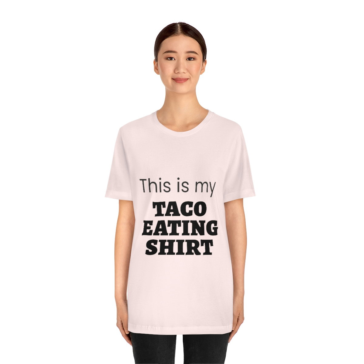 This Is My Taco Eating Shirt Short Sleeve Tee - Image 11