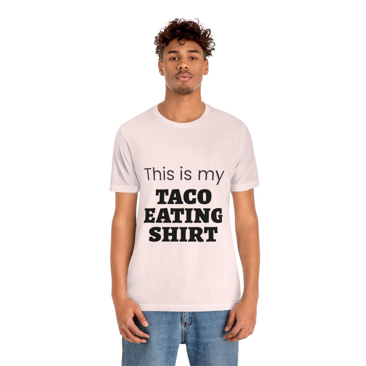 This Is My Taco Eating Shirt Short Sleeve Tee - Image 12