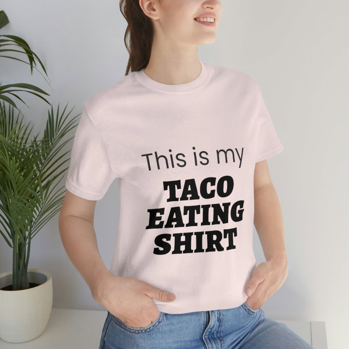 This Is My Taco Eating Shirt Short Sleeve Tee - Image 15