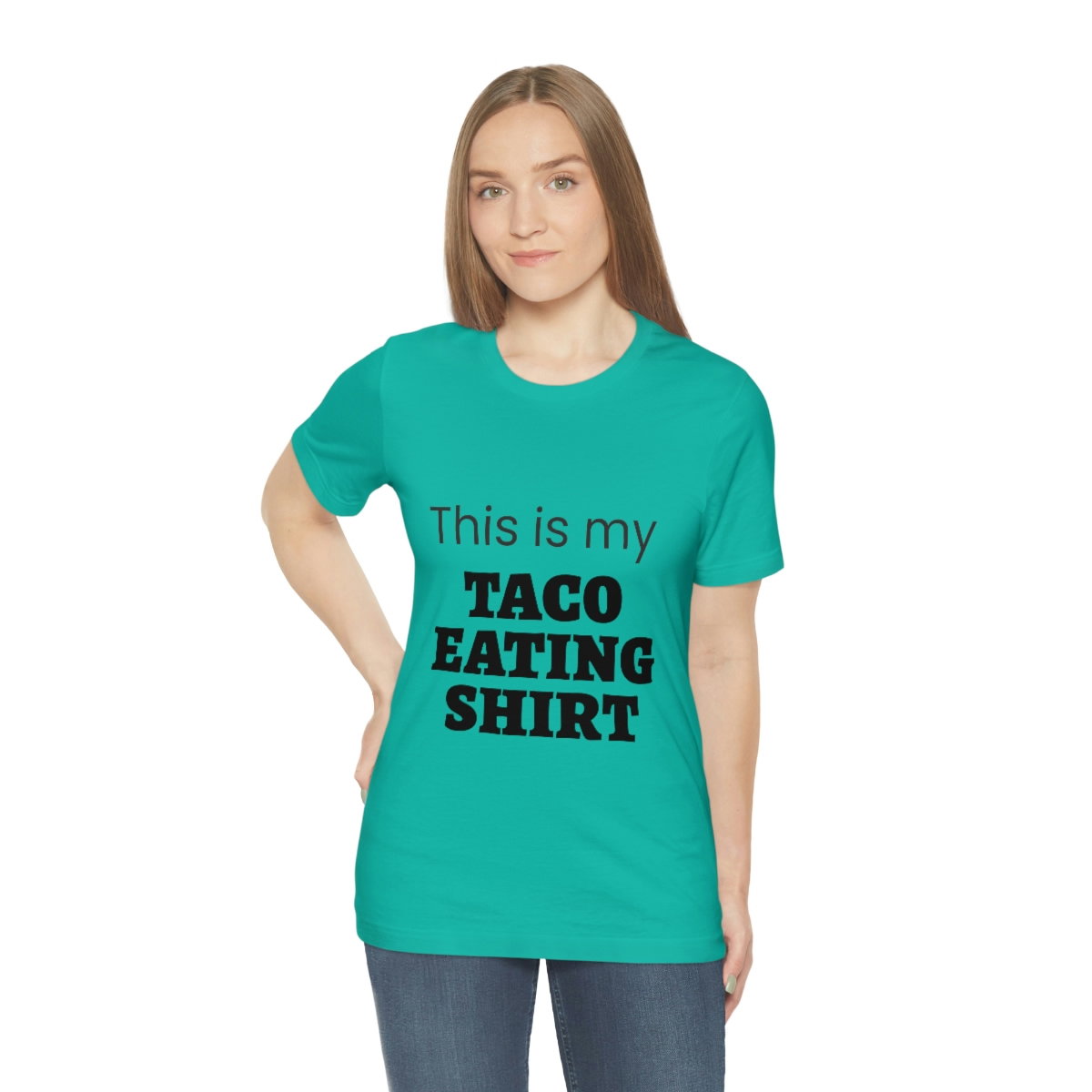 This Is My Taco Eating Shirt Short Sleeve Tee - Image 53