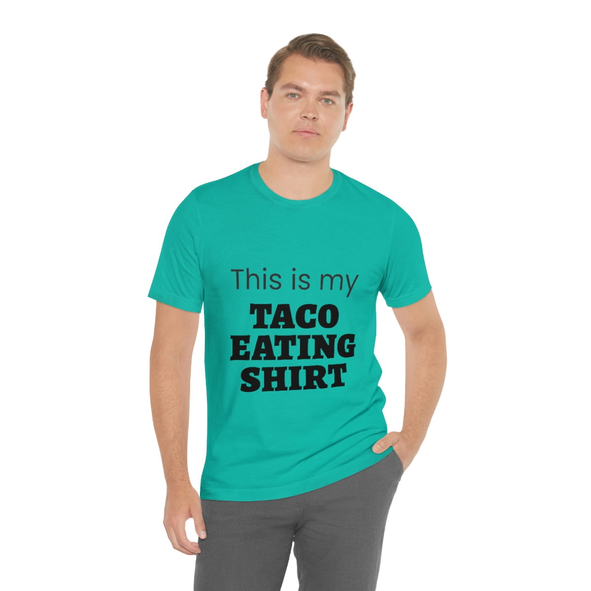 This Is My Taco Eating Shirt Short Sleeve Tee - Image 54