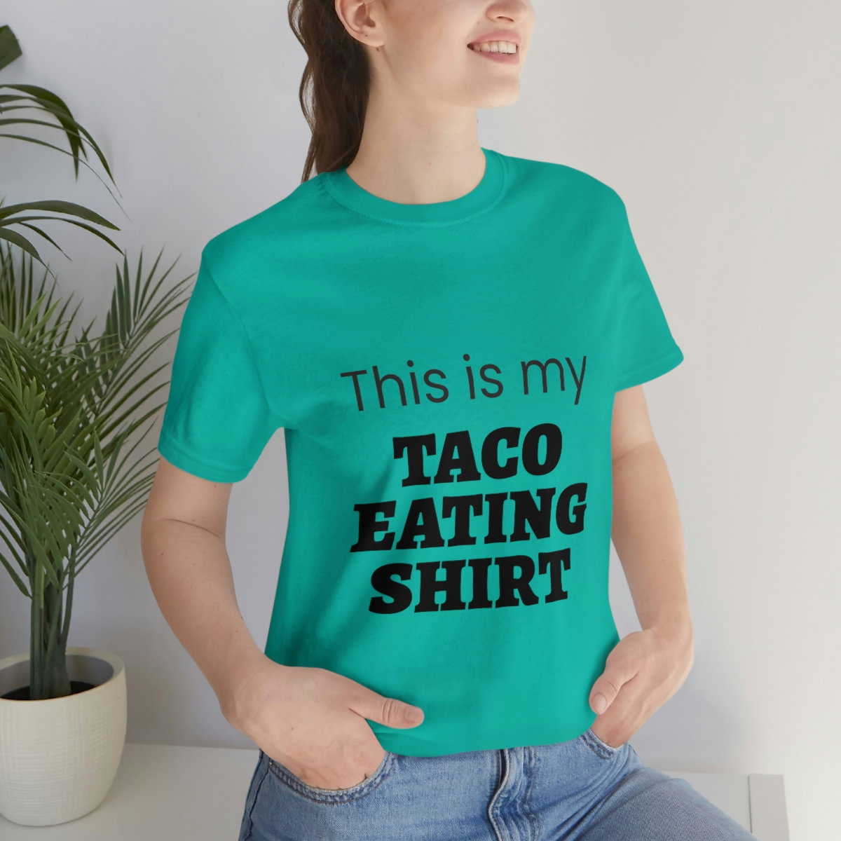 This Is My Taco Eating Shirt Short Sleeve Tee - Image 55