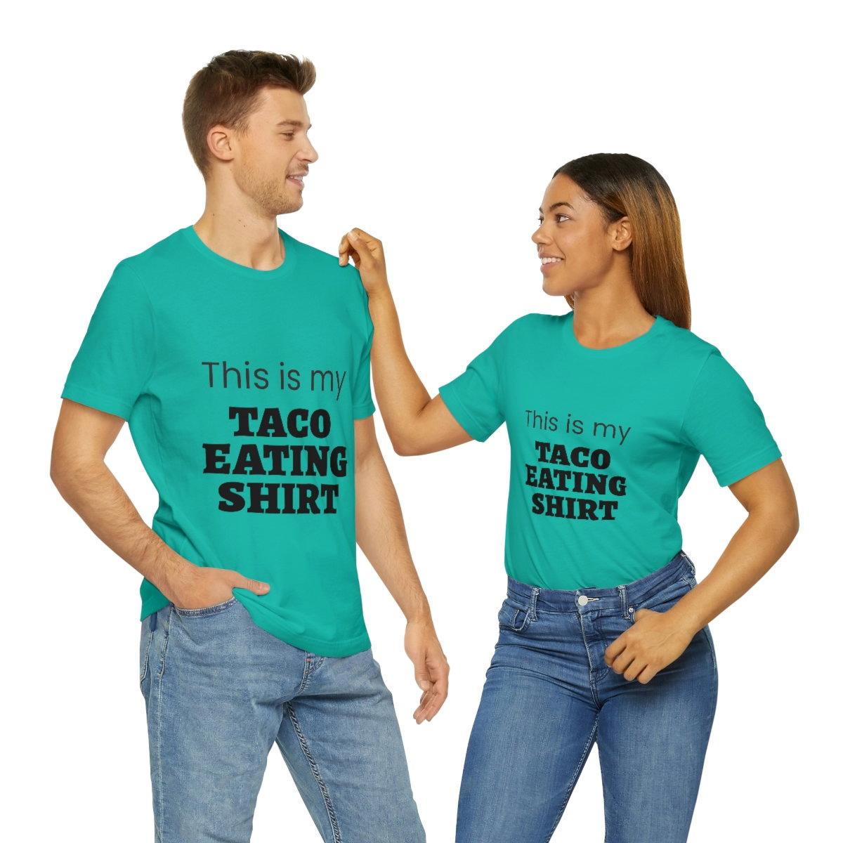 This Is My Taco Eating Shirt Short Sleeve Tee - Image 56