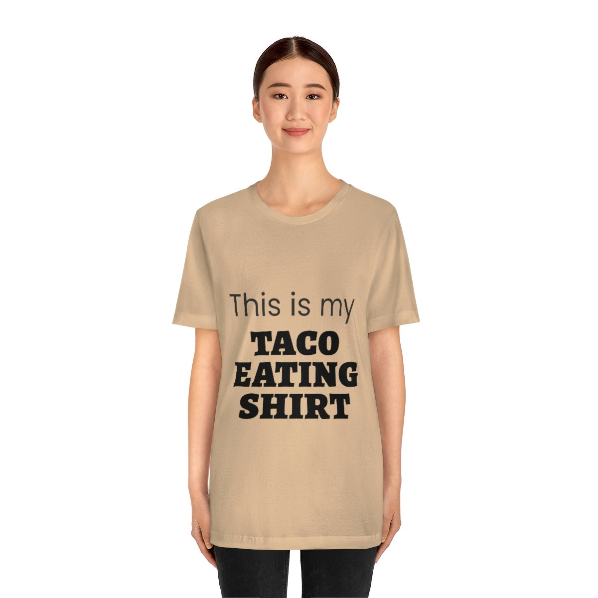 This Is My Taco Eating Shirt Short Sleeve Tee - Image 35