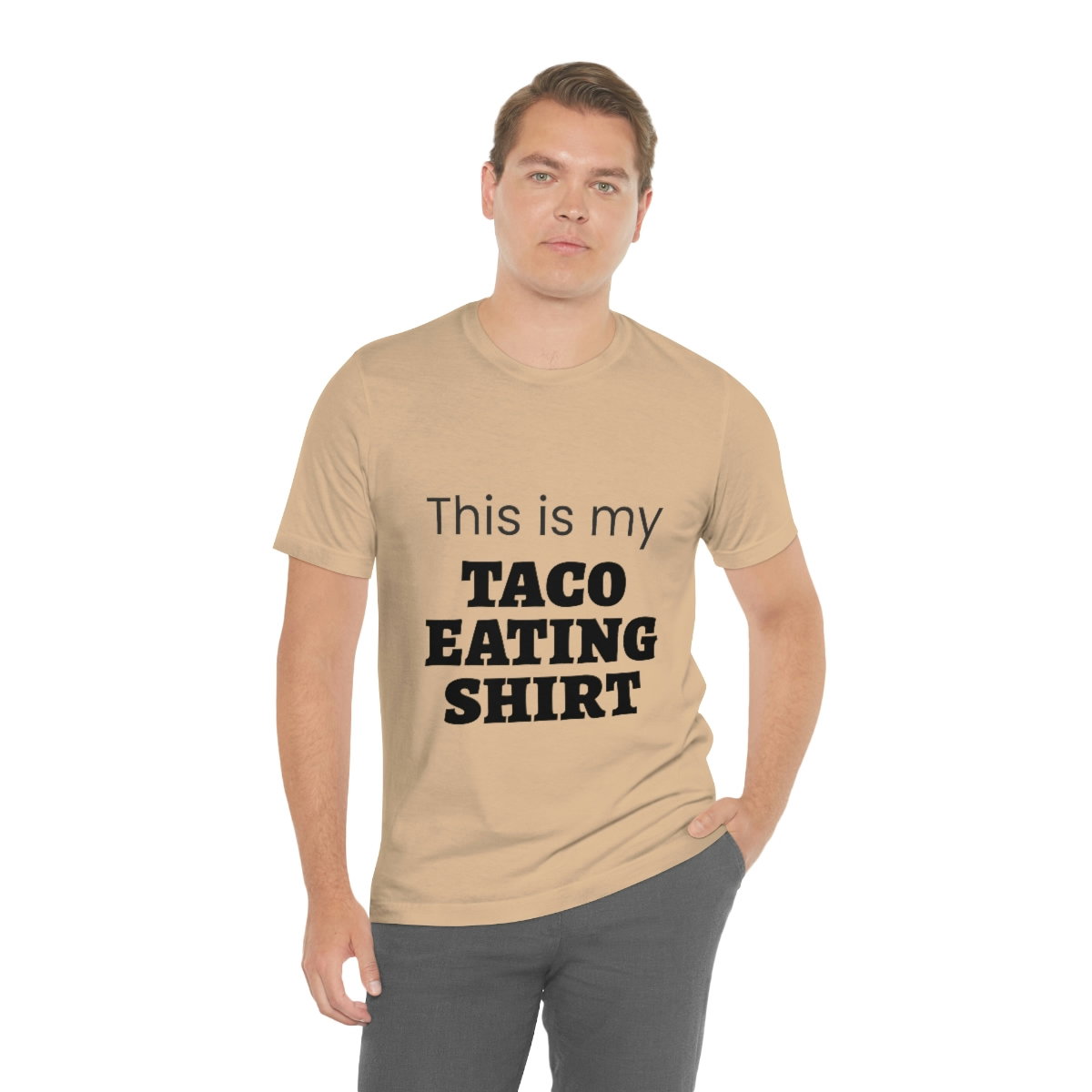 This Is My Taco Eating Shirt Short Sleeve Tee - Image 38