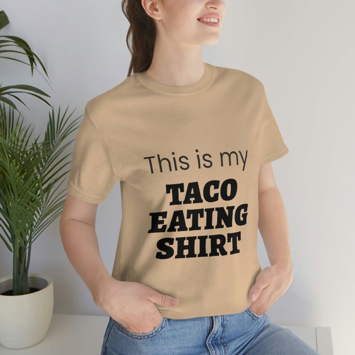 This Is My Taco Eating Shirt Short Sleeve Tee - Image 39