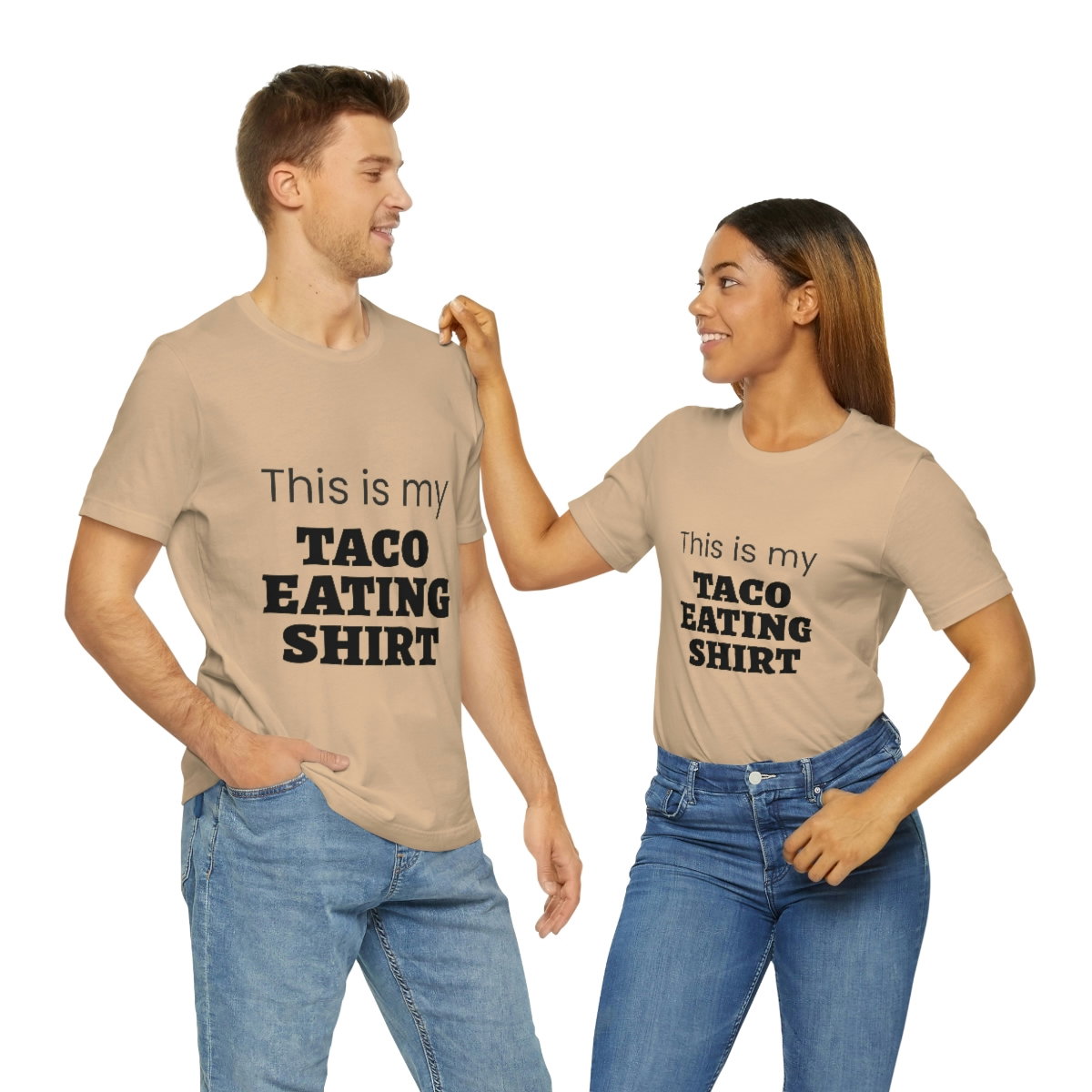This Is My Taco Eating Shirt Short Sleeve Tee - Image 40